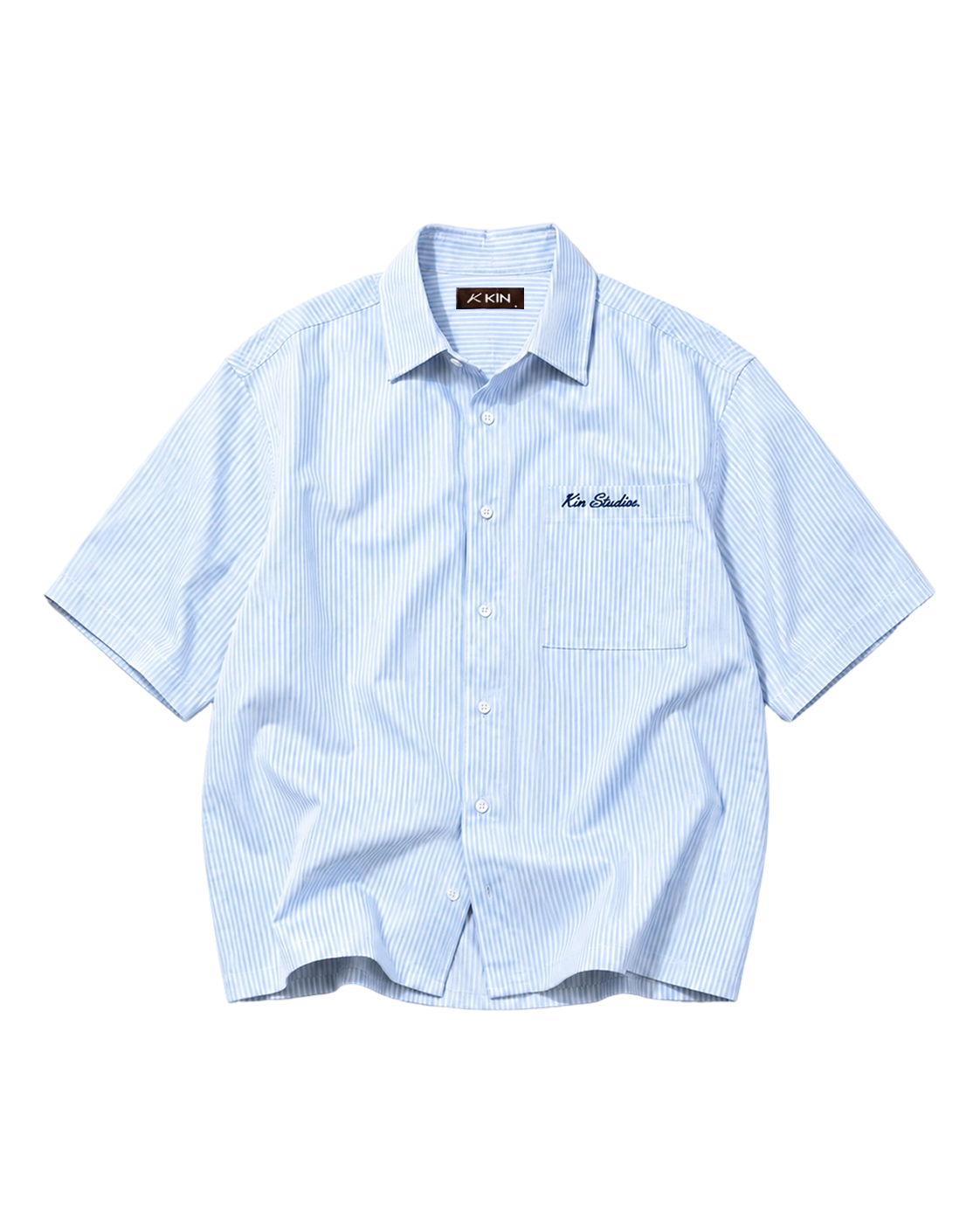 Light Blue Striped Shirt