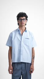 Light Blue Striped Shirt