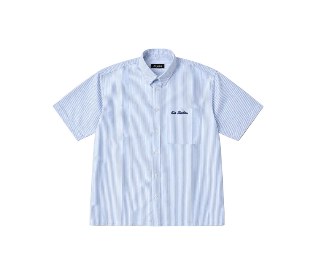 Light Blue Striped Shirt