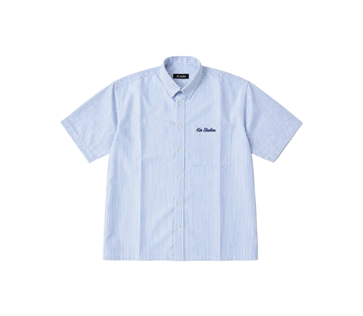Light Blue Striped Shirt