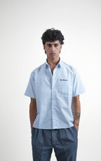 Light Blue Striped Shirt