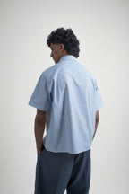 Light Blue Striped Shirt