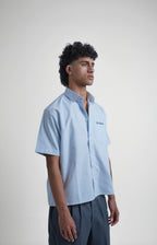 Light Blue Striped Shirt